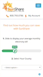 Mobile Screenshot of mysunshare.com